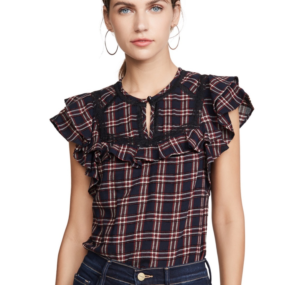 Veronica Beard “Hawn Blouse” NWT
